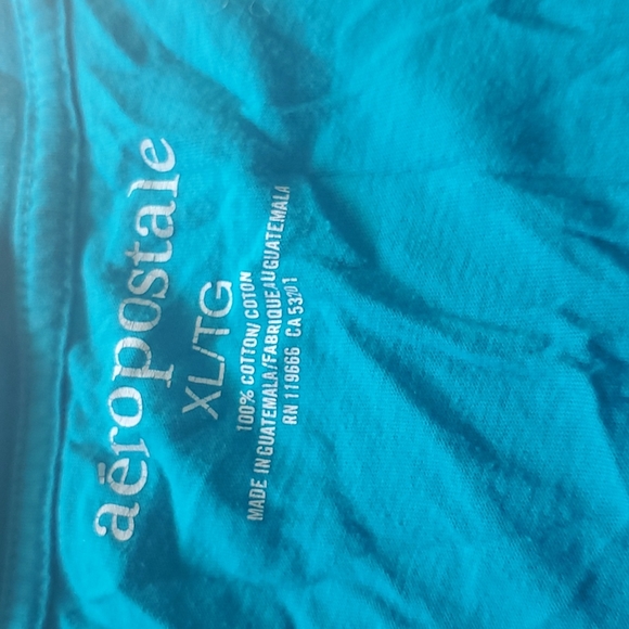 Teal t-shirt aeropostale - Picture 2 of 4